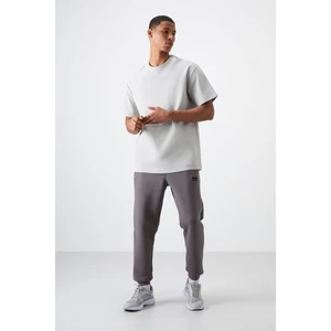 Air Jones Cesar Koyu Gri Cepli Şardonlu Erkek Eşofman Alt - 84929