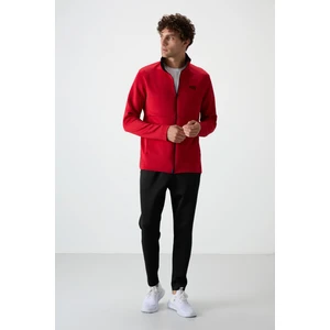 Air Jones Bran Kırmızı - Siyah Scuba Kumaş Erkek Eşofman Takım - 85199