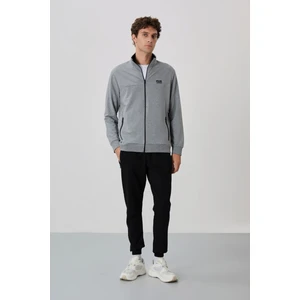 Air Jones Anton Gri Melanj - Siyah Jogger Eşofman Takım - 85178