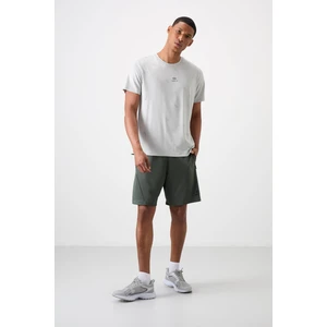 Tommy Life Haki Polyester Kalın Yumuşak Comfort Fit Erkek Şort - 81273