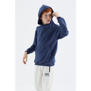 Tommy Life Parlament Kapüşonlu Basic Erkek Çocuk Sweatshirt - 11181