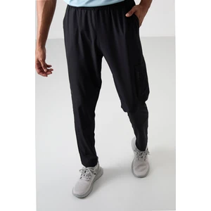 Tommy Life Siyah Polyester İnce Yumuşak Comfort Fit Erkek Eşofman Alt - 82120
