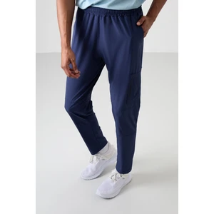 Tommy Life İndigo Polyester İnce Yumuşak Comfort Fit Erkek Eşofman Alt - 82120