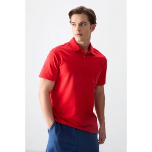 Air Jones Fiesta Pamuklu Kalın Yumuşak Dokulu Polo Yaka Oversize Fit Basic Erkek T- Shirt - 88381
