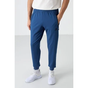 Tommy Life Parlament Fermuar Cepli Standart Kalıp Jogger Erkek Eşofman Alt - 84587