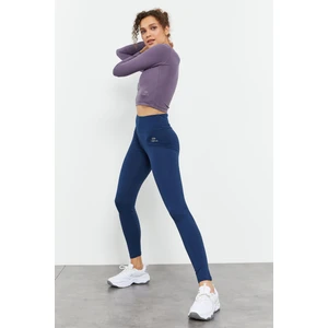 Tommy Life Tommy Life  Indigo Kadın Yüksek Bel Slim Fit Dar Paça TAYT-94011