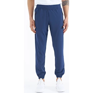 Tommy Life İndigo Erkek Basic Cepli Bağcıklı Rahat Form Lastik Paça Eşofman Altı - 84826