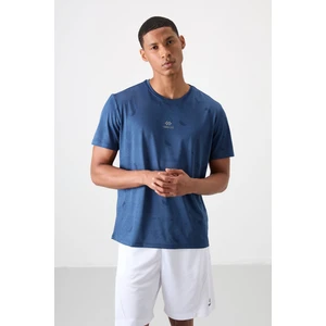 Tommy Life Tommy Life  Parlament Polyester Nefes Alan Jakarlı Ince Esnek Standart Fit Erkek Performans T-Shirt - 88397