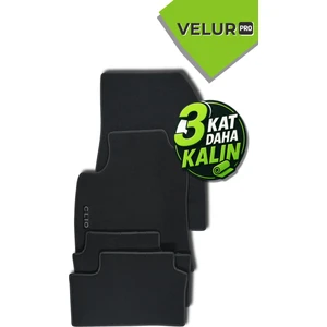 Velurpro Clio 5 2019 Sonrası Araca Özel Halı Paspas Araba Halısı Oto Paspas