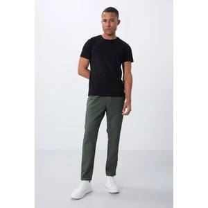 Air Jones Bej Yüzeyi Dokulu Standart Fit Erkek Eşofman Takım - 82155