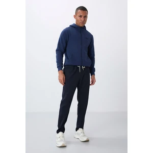 Air Jones Bej Yüzeyi Dokulu Standart Fit Erkek Eşofman Takım - 82155