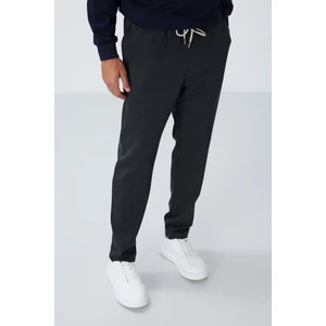 Air Jones Bej Yüzeyi Dokulu Standart Fit Erkek Eşofman Takım - 82155