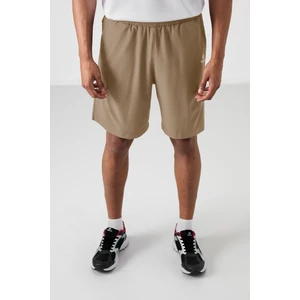 Tommy Life Bej Polyester Kalın Yumuşak Comfort Fit Erkek Şort - 81268