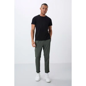 Air Jones Lacivert Yüzeyi Dokulu Standart Fit Erkek Eşofman Takım - 82154