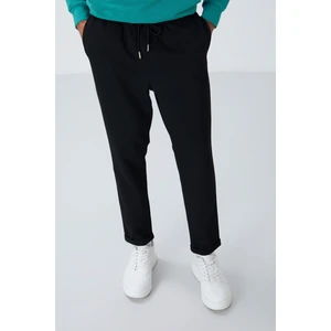 Air Jones Lacivert Yüzeyi Dokulu Standart Fit Erkek Eşofman Takım - 82154