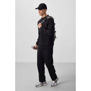 Tommy Life Taş Yüzeyi Dokulu Oversize Erkek Eşofman Takım - 85275