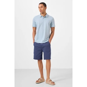 Tommy Life Parlament Standart Fit Dokuma Hafif Esnek Chino Erkek Şort - 81293