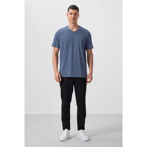 Siyah Standart Fit Dokuma Hafif Esnek Chino Erkek Pantolon - 82175