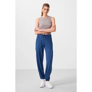 Tommy Life Parlament Yumuşak Dokulu Cep Detaylı Rahat Form Kadın Pantolon - 94672