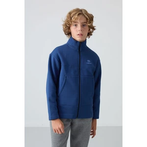 Tommy Life Parlament Pamuklu Kalın İçi Tüylü Yumuşak Dokulu Standart Fit Nakışlı Erkek Çocuk Sweatshirt - 11245