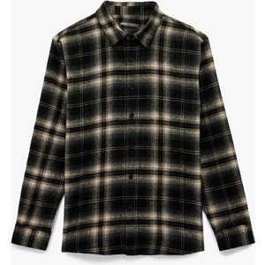 Regular Fit Uzun Kollu Düğmeli Klasik Yaka Oduncu Gömleği