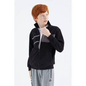 Tommy Life Tommy Life  Siyah Dik Yaka Erkek Çocuk Sweatshirt - 11183