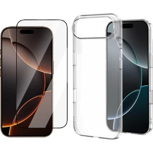 iPhone 17 Air Kılıf Zore Droga Kapak + Cam Ekran Koruyucu