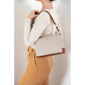 Silver Polo Silver & Polo Bej - Taba SP910 Kadın Çapraz Çanta