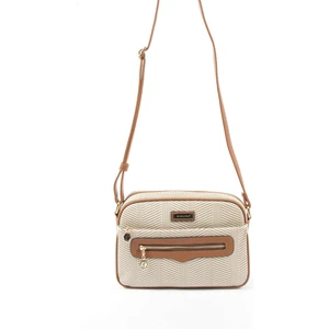 Silver & Polo Bej - Taba SP491 Kadın Çapraz Çanta