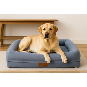 Coch Box Üst Kalite Köpek Yatağı Süngerli Sıvı Geçirmez Alezli. %100 Elyaflı. 2 Fermuarlı