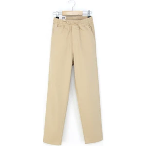 Beli Lastikli Erkek Çocuk Okul Pantolonu