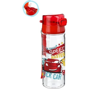 Speed Cars Suluk 500 ml Çocuk Suluk Matara Pipetli Suluk