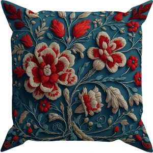 Embroidery DS29 Dijital Baskılı Kırlent Kılıfı