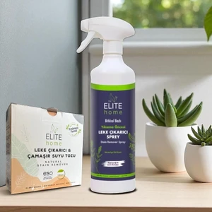 Bitkisel Bazlı Yıkama Öncesi Leke Çıkarıcı Sprey 750 ml + Leke Çıkarıcı Çamaşır Suyu Tozu 1 kg