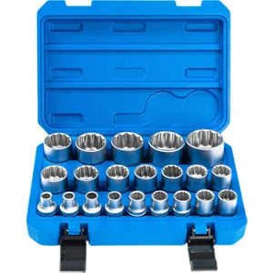 1/2 Yıldız Lokma Takımı 12 Köşeli (8-9-10-11-12-13-14-15-16-17-18-19-20-21-22-24-27-30-32 Mm)