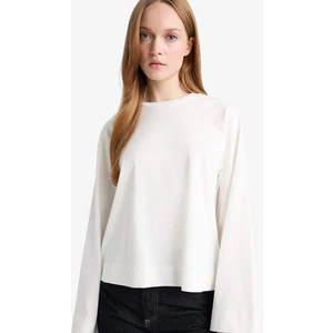 Regular Fit Bisiklet Yaka Uzun Kollu Tişört Tunik G0377AX25AU