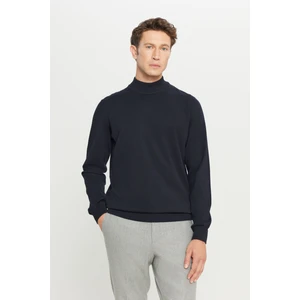 Pamuklu Standart Fit Normal Kesim Yarım Balıkçı Yaka Triko Kazak