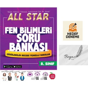 Newton 8.sınıf All Star Fen Bilimleri Soru Bankası Hedef Deneme