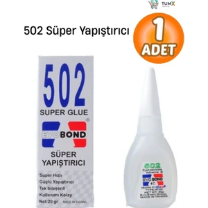 502 Güçlü Japon Yapıştırıcısı 20 gr Süper Yapıştırıcı