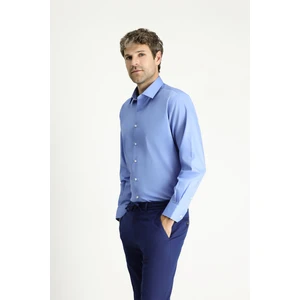 Uzun Kol Non Iron Saten Klasik Pamuklu Gömlek