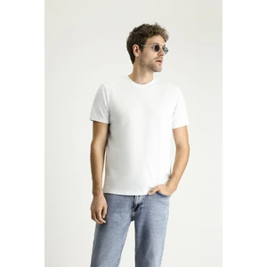 Bisiklet Yaka Regular Fit Süprem Pamuk Tişört