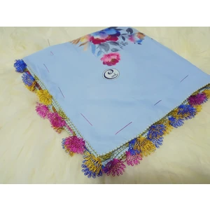 ve Reyhan El Emeği Iğne Oyası Yazma , Fular ,yemeni, Mevlüt Örtüsü ,hediyelik 4 Kenarı Oyalı