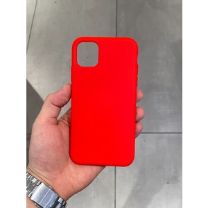Mee Kılıf Apple iPhone 11 Uyumlu Darbe Emici İçi Kadife Lansman Silikon Kılıf