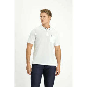 Cepli Polo Yaka Regular Fit Nakışlı Pamuk Tişört