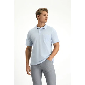 Cepli Polo Yaka Regular Fit Nakışlı Pamuk Tişört