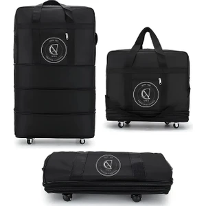 Körüklü Tekerlikli Valiz El Çantası Büyük Çanta Seyahat Çantası Kabin Boy Büyütülebilir Valiz Ayarlanabilir Ölçü