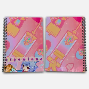 Genshin Impact Sigewinne Kareli A4 Okul Defteri 72 Yaprak