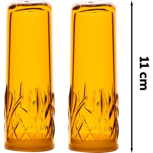 4344 Melody 2'li Akrilik Tuzluk Biberlik Karabiberlik 11 cm