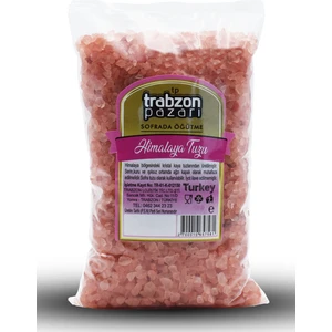 Trabzon Pazarı Rafinesiz, Iyotsuz Kristal Himalaya Tuzu 1 Kg