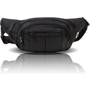 Siyah Unisex Suya Dayanıklı Çapraz Askılı Omuz Bel Çanta Günlük Yürüyüş Koşu Outdoor Çanta